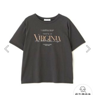 ナチュラルビューティーベーシック(NATURAL BEAUTY BASIC)の新品　NATURAL BEAUTY BASIC　ロゴtシャツ(Tシャツ(半袖/袖なし))