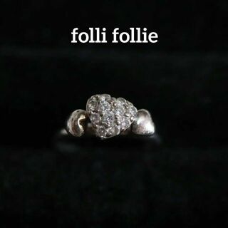 フォリフォリ(Folli Follie)の【匿名配送】 フォリフォリ リング 指輪 SV925 2.7g 9号(リング(指輪))
