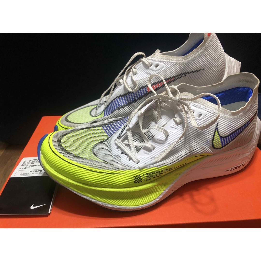 新品 ナイキ NIKE ズームXヴェイパーフライNEXT% 27.5㎝ 正規