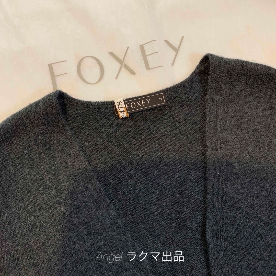 FOXEY カシミア100%ポレロ フリー極美品 Rene フォクシー-