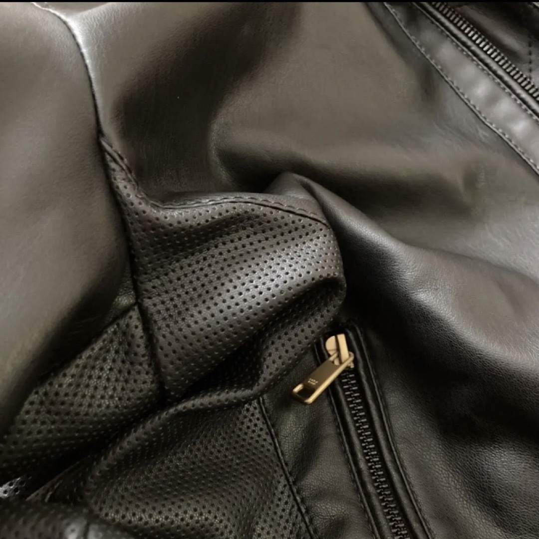 【美品】ZARAシングルライダースジャケット