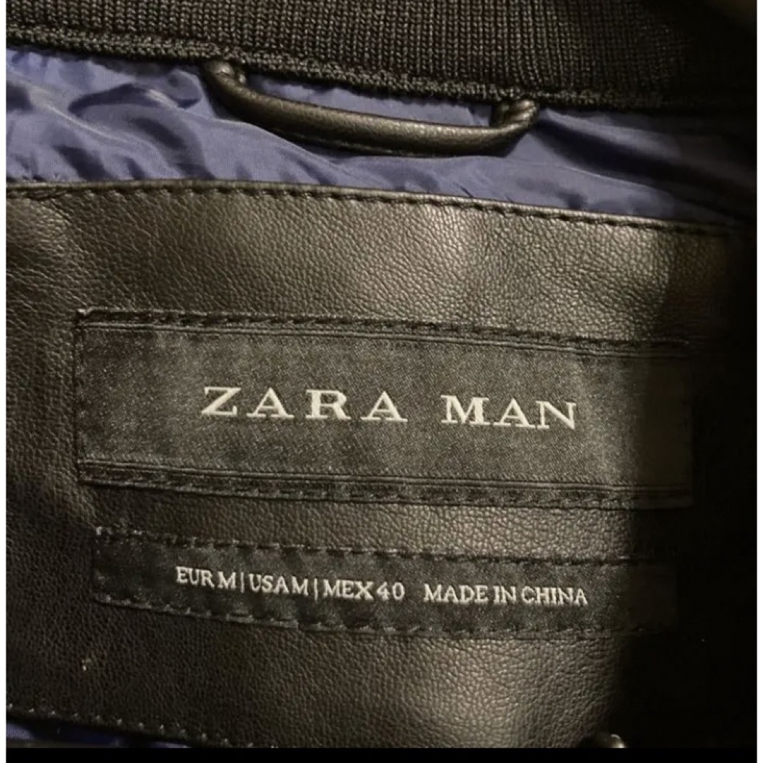【美品】ZARAシングルライダースジャケット