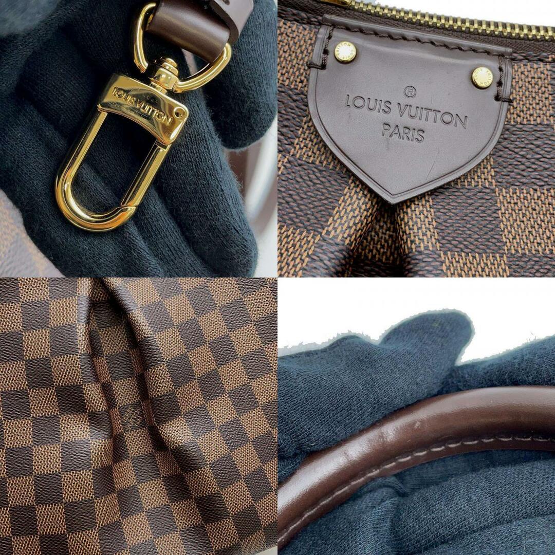 LOUIS VUITTON ルイヴィトン　
シエナ MM N41546 ダミエ 
エベヌ ショルダーバッグ ハンドバッグ　
【正規品】
【買蔵】