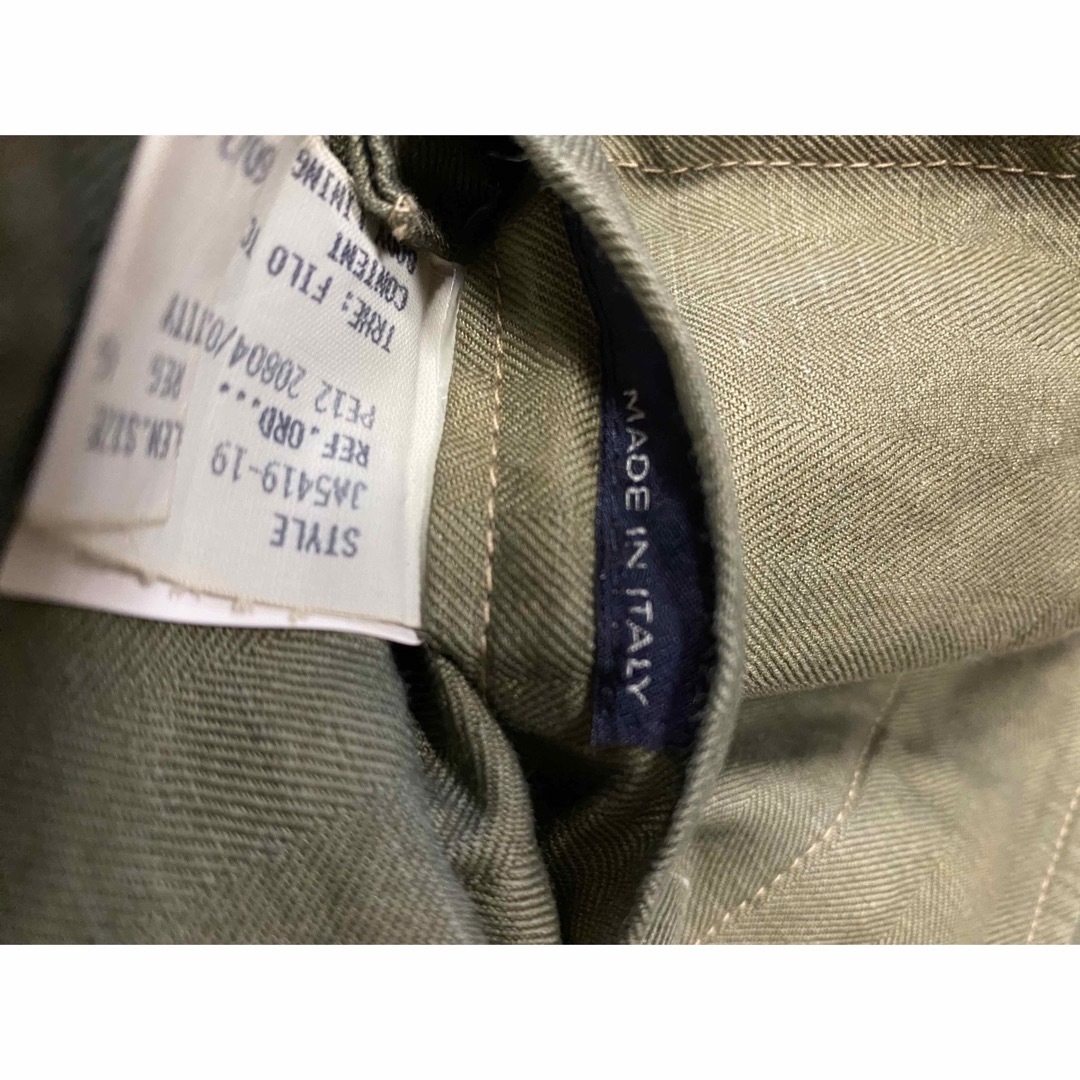 LARDINI ラルディーニ ムラ染めサファリジャケット - ミリタリージャケット