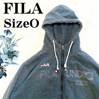 フィラ(FILA)のビッグサイズ　フィラ　パーカー　ビッグロゴ　フーディー　ゆったり(パーカー)