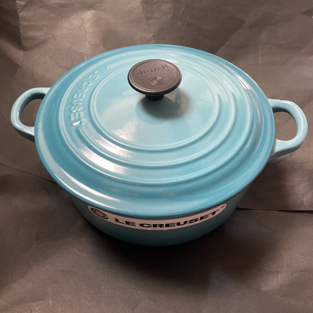LE CREUSET - 新品♡ルクルーゼ♡ココット・ロンド鍋♡20cmカリビアン