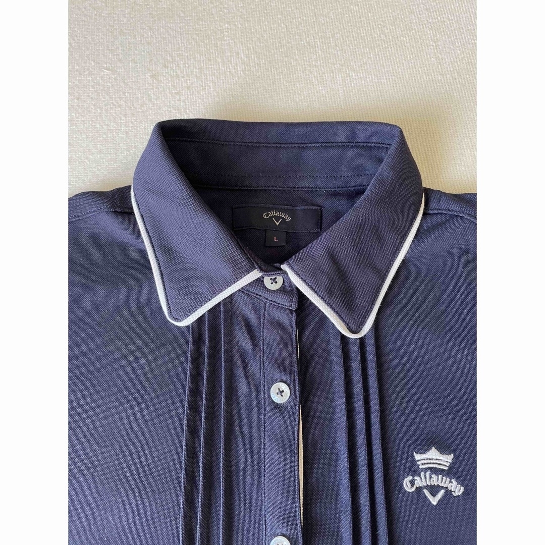 Callaway Golf(キャロウェイゴルフ)のキャロウェイレディースポロシャツ レディースのトップス(ポロシャツ)の商品写真