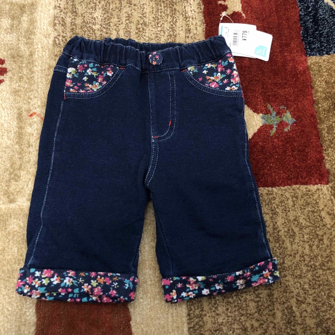 西松屋(ニシマツヤ)のハーフパンツ　90 キッズ/ベビー/マタニティのキッズ服女の子用(90cm~)(パンツ/スパッツ)の商品写真