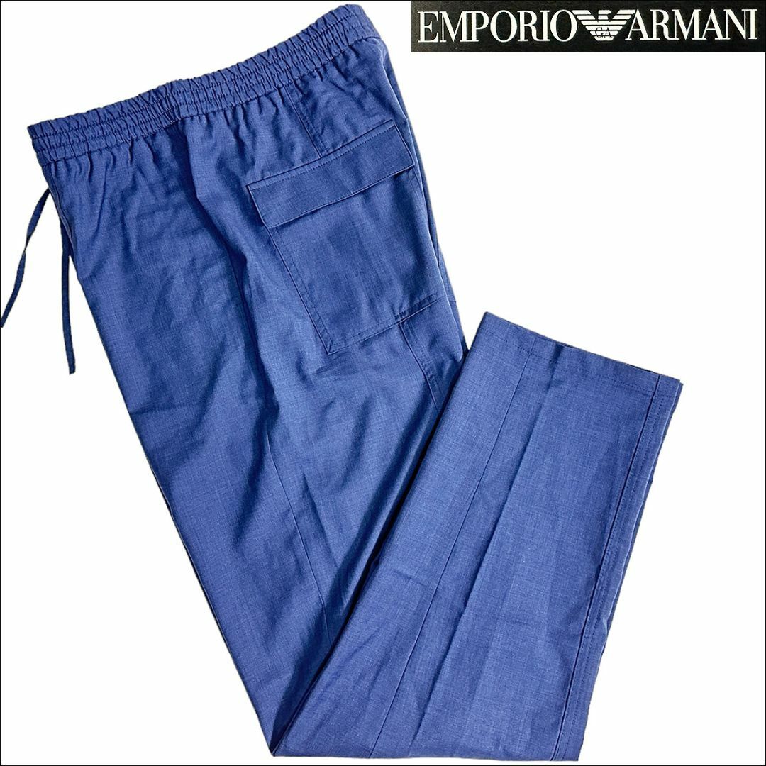 Emporio Armani - J7178 新品 エンポリオアルマーニ ウールジョガー