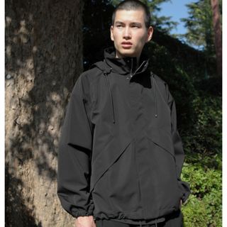 AURALEE - AURALEE WOOL MAX CANVAS HOODED BLOUSONの通販｜ラクマ