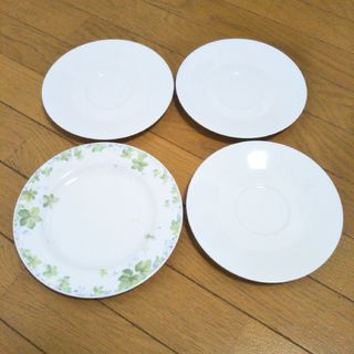 ミカサ(MIKASA)の４枚セット　MIKASA　BONE CHINA　プレート　ミカサ１枚　チャイナ3(食器)