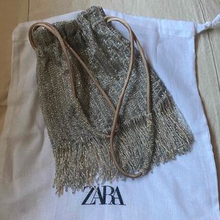 ザラ(ZARA)のZARA ビーズバッグ ザラ(ハンドバッグ)