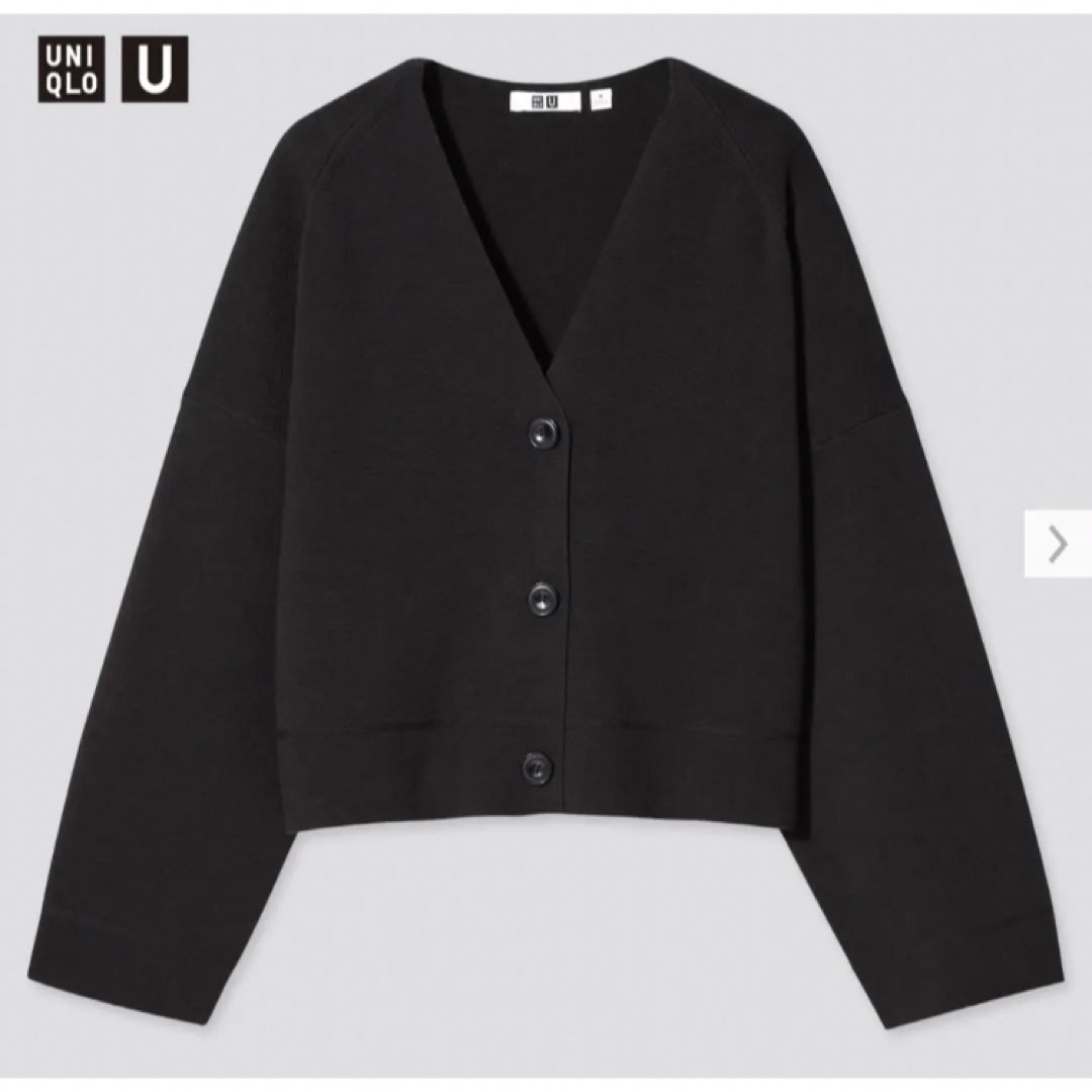 UNIQLO ユニクロ　レディースカーディガン 黒 M