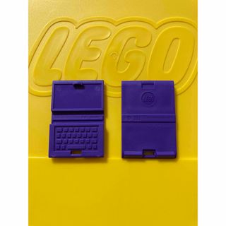 レゴ(Lego)のLEGO レゴ ブロック ノートパソコン 2個セット パープル(積み木/ブロック)