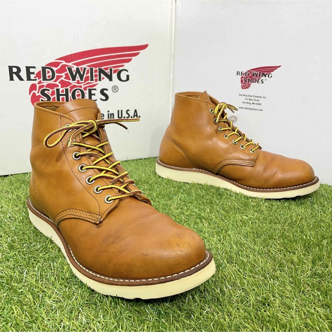 REDWING(レッドウィング)の【安心品質0150】箱付9871レッドウイングＲＥＤＷＩＮＧ8E送料込26-27 メンズの靴/シューズ(ブーツ)の商品写真