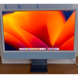 マック(Mac (Apple))のiMac 24inch M1 8GB 256GB 2021 (デスクトップ型PC)