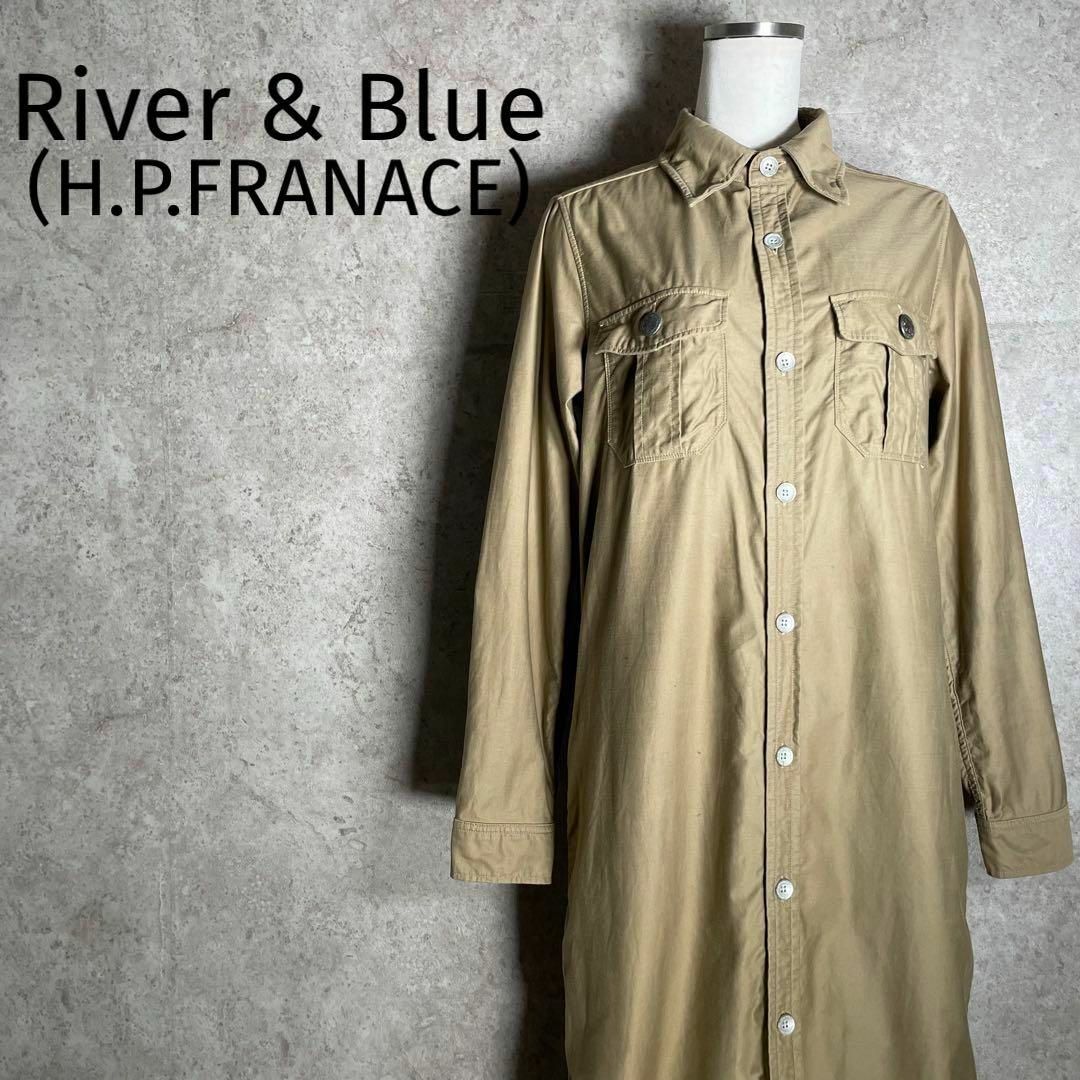 日本製 Rivet&Blue マキシ丈 ワンピース シルバーコンチョ ワーク