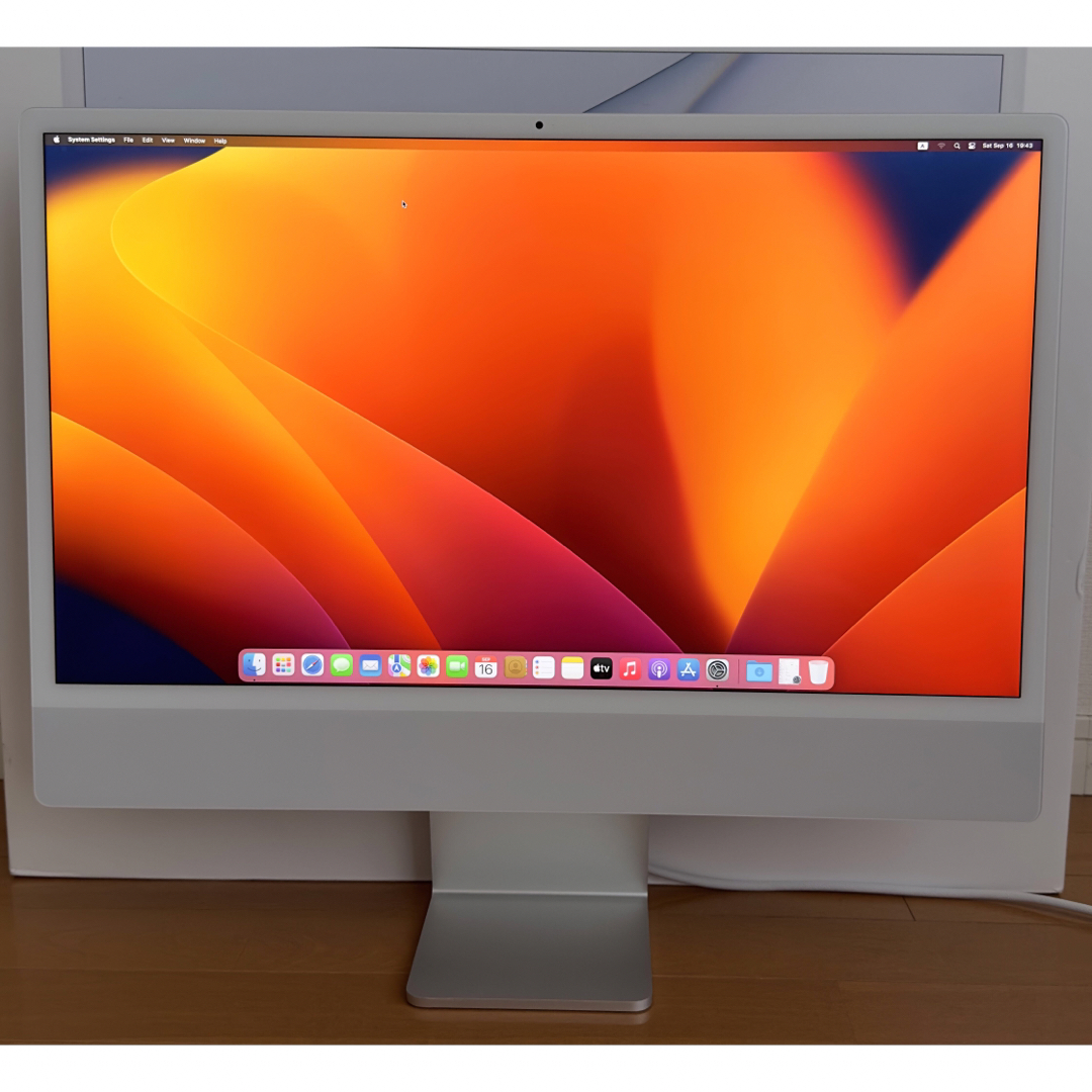 iMac 24inch M1 8GB 256GB 2021スマホ/家電/カメラ