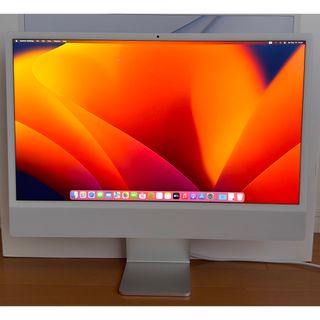 マック(Mac (Apple))のiMac 24inch M1 8GB 256GB 2021 (デスクトップ型PC)