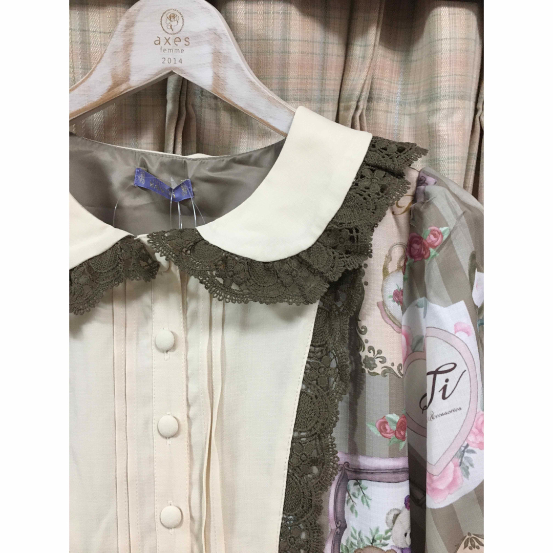 ♡新品（タグなし）axes femme kawaii ベアファミリーワンピース♡