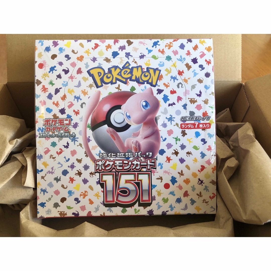 ポケモンカードゲーム強化拡張パック151BOX