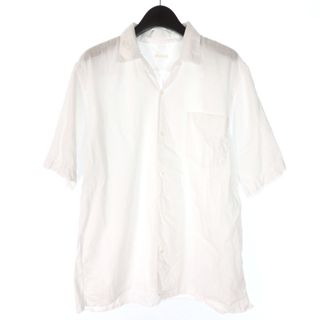 コモリ　長袖シャツ　Mサイズ相当　白色　綿100%　空気をまとう服　超美品