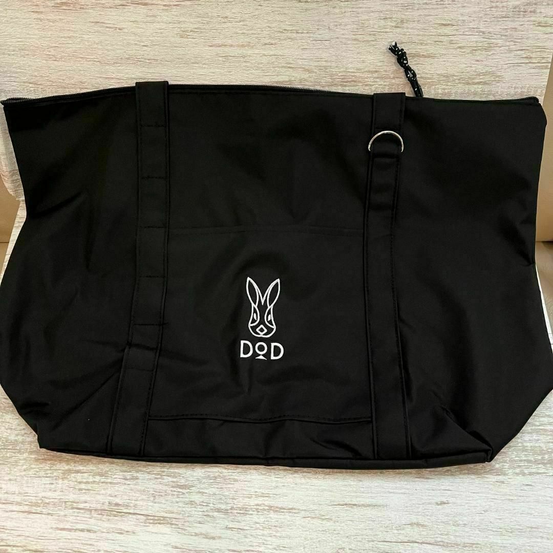 DOD(ディーオーディー)の【新品未使用】DOD ビッグトートバッグ ブラック メンズのバッグ(トートバッグ)の商品写真