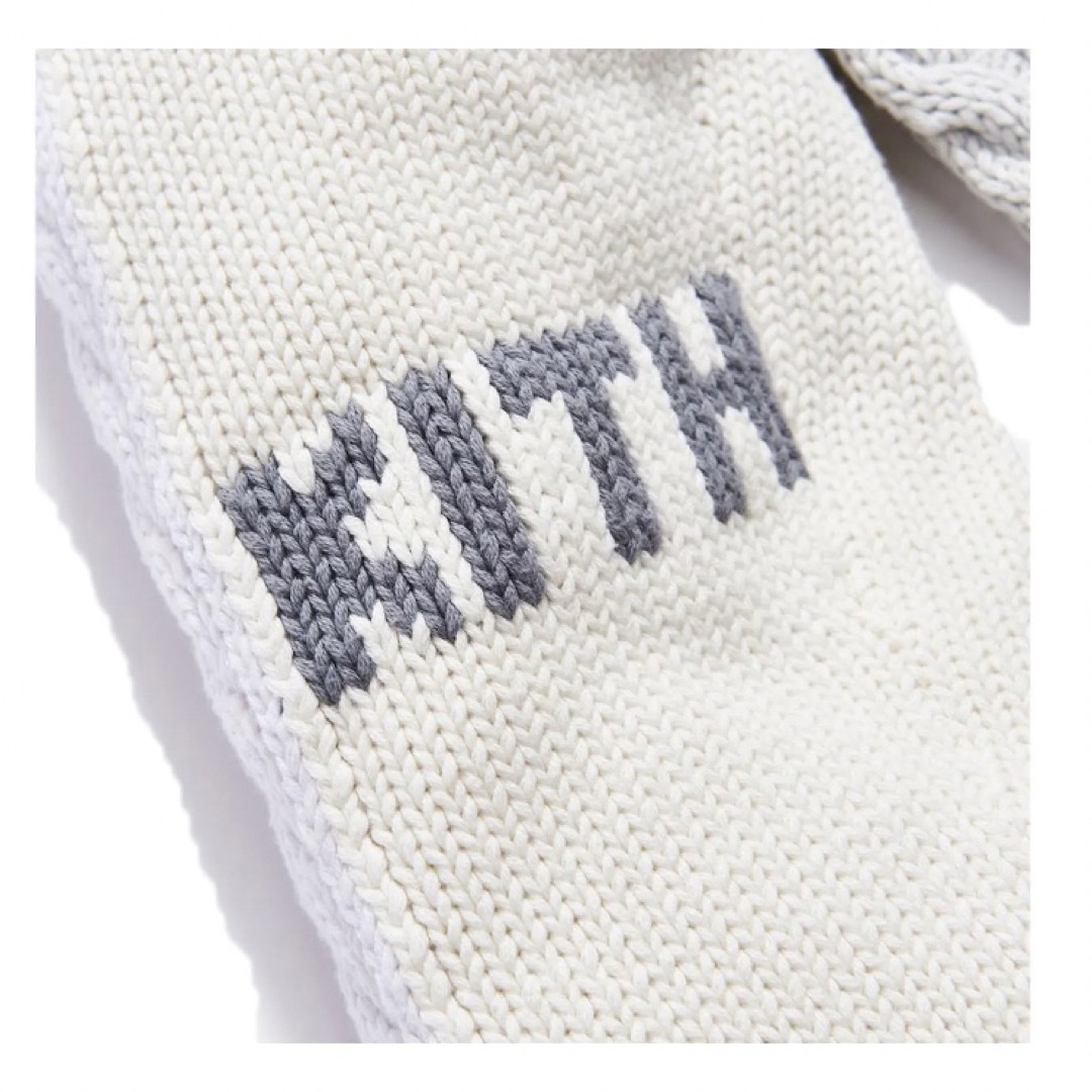 KITH 裏起毛パーカー スウェット ニット 異素材 フーディー XS グレー