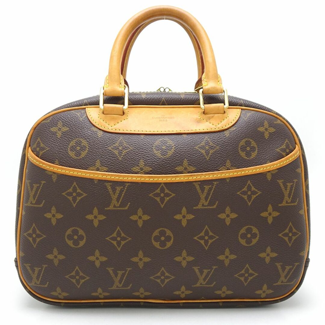 LOUIS VUITTON ルイヴィトン モノグラム トゥルーヴィル M42228 ハンドバッグ ブラウン/350643ファスナーシリアル