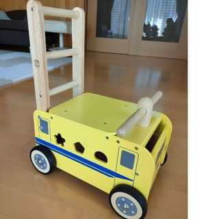 手押し車　I'm TOY ウォーカー＆ライド　ドクターイエロー(知育玩具)