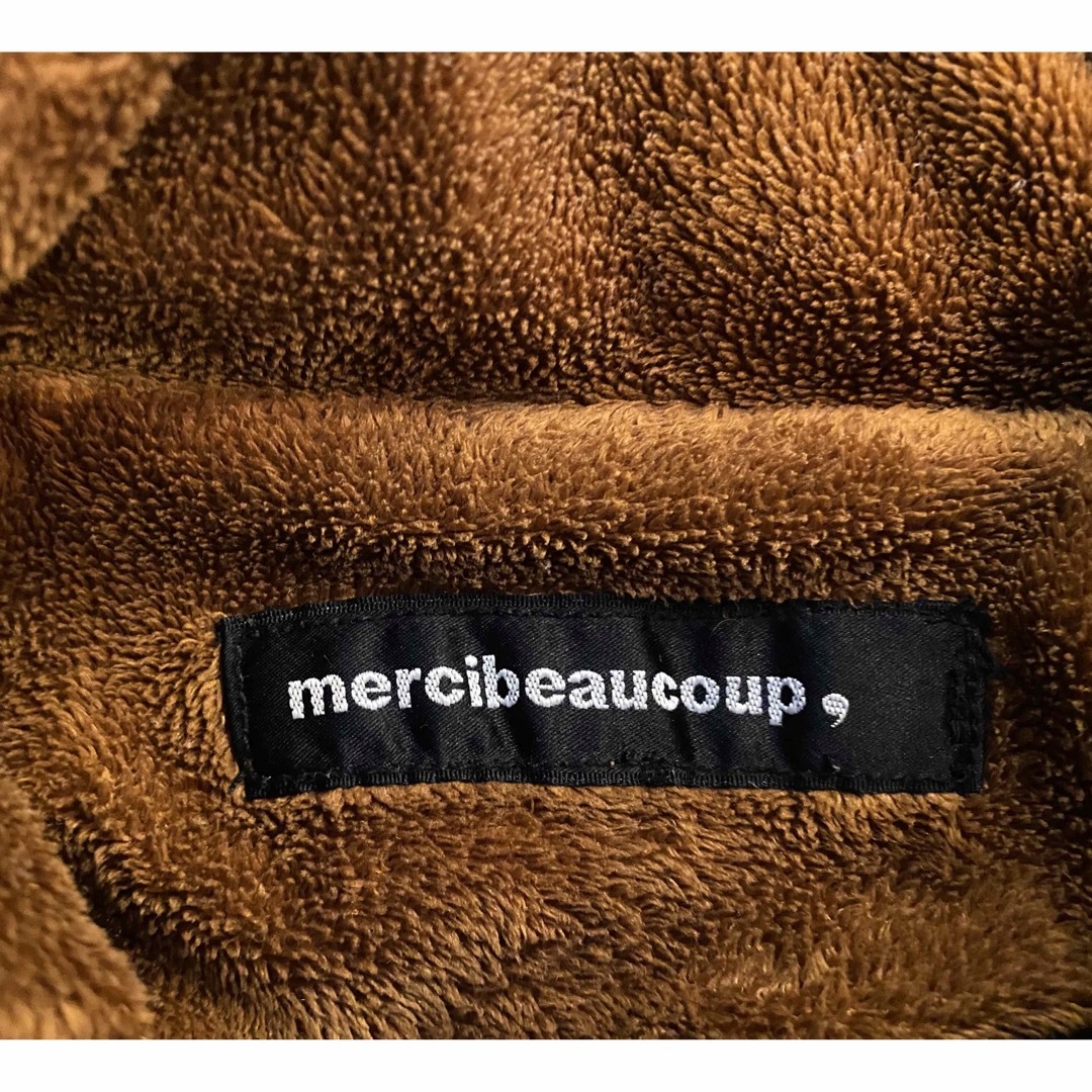 mercibeaucoup(メルシーボークー)の値下げ！mercibeaucoup メルシーボークー デニムボアコート アウター レディースのジャケット/アウター(ブルゾン)の商品写真