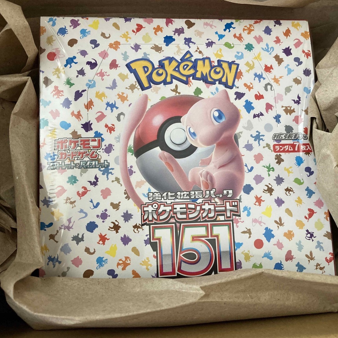 ポケモンカード151 シュリンク付き未開封BOX