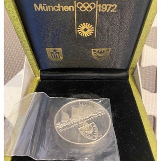 【銀貨】 ドイツ ミュンヘンオリンピック記念 銀貨1972年 【オリンピック】(記念品/関連グッズ)