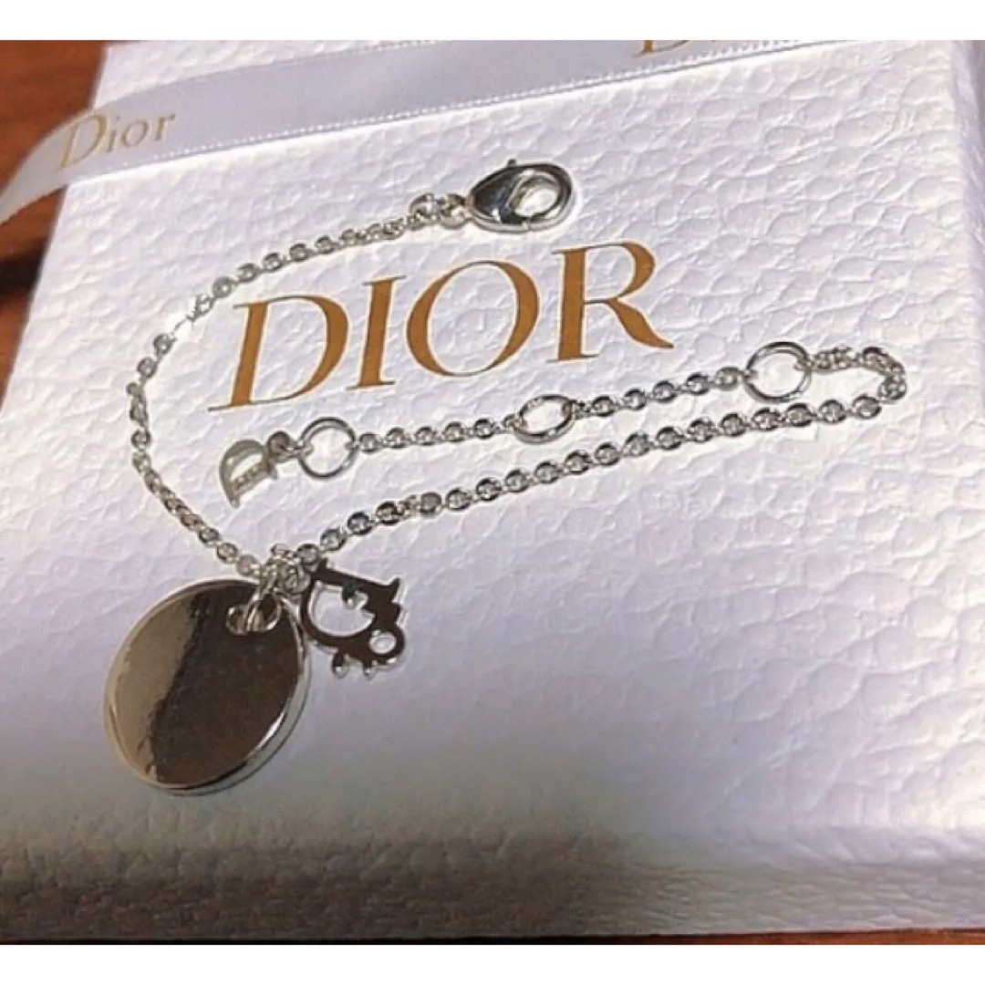 Dior  黄色 ラメ ブレスレット 可愛い ストーン ロゴ 2