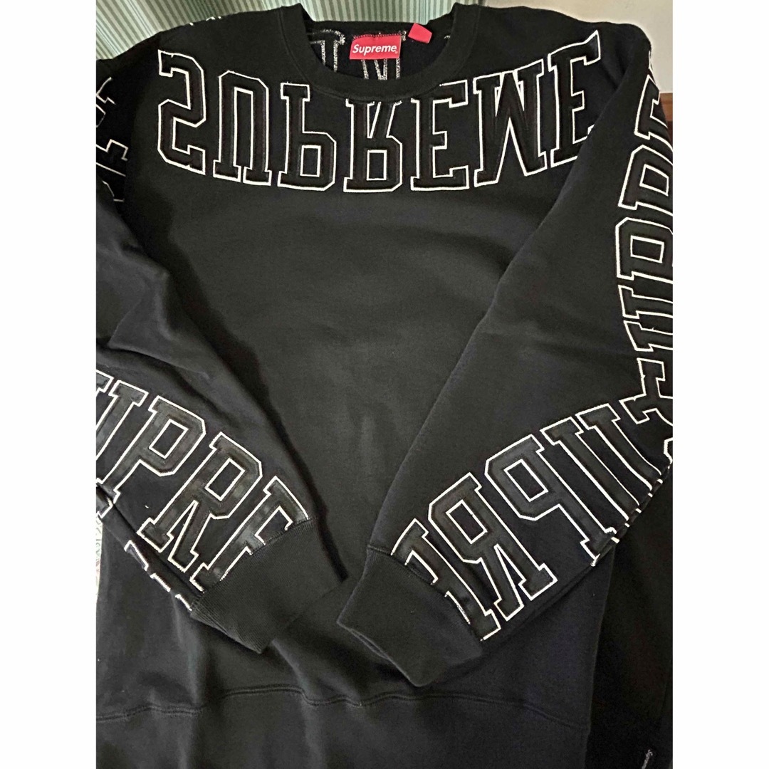 Supreme/シュプリーム★USED/美品★長袖クルーネックトレーナー★L★