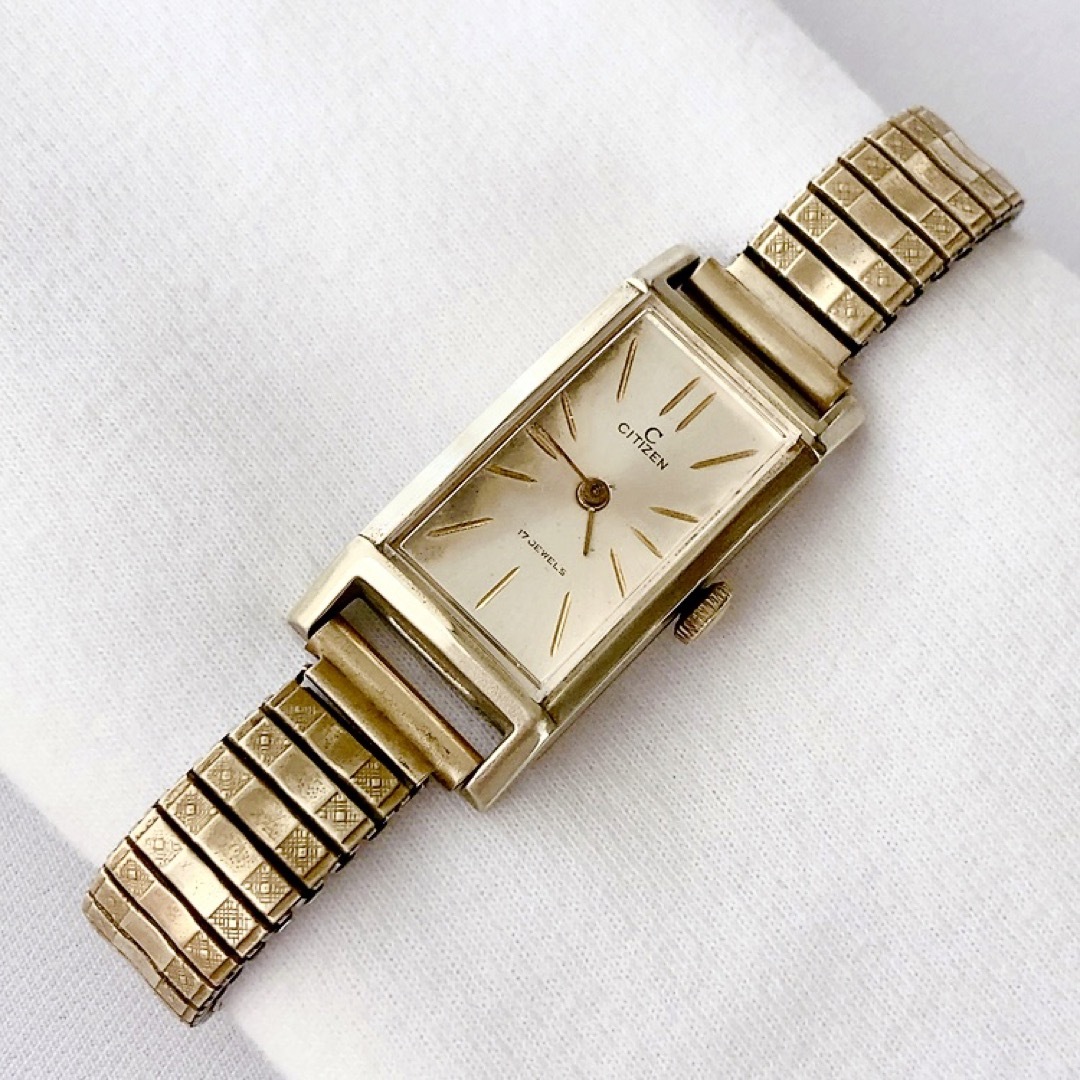 CITIZEN - 昭和レトロ CITIZEN 17石 レディース手巻き腕時計 CITIZEN - 昭和レトロ CITIZEN 17石 レディース手巻き腕時計