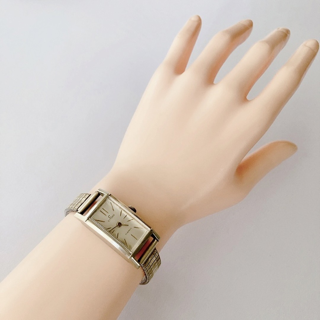 CITIZEN - 昭和レトロ CITIZEN 17石 レディース手巻き腕時計 CITIZEN - 昭和レトロ CITIZEN 17石 レディース手巻き腕時計