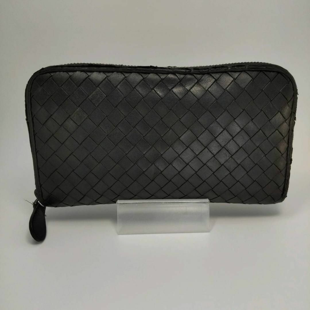 約19cmBOTTEGA VENETA ラウンド ブラック 長財布