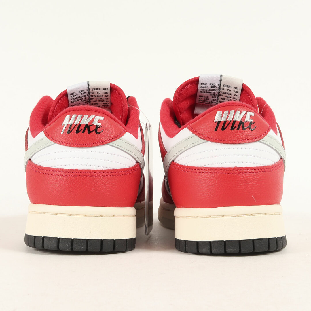 NIKE ナイキ サイズ:28.5cm DUNK LOW RETRO PRM CHICAGO SPLIT (DZ2536-600) 2023年 ダンク ロー レトロ プレミアム シカゴ スプリット ユニバーシティレッド ブラック US10.5 ローカット スニーカー シューズ 靴 【メンズ】