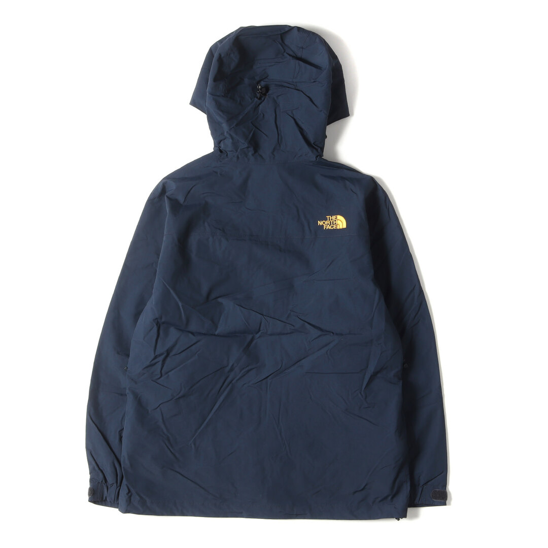 THE NORTH FACE メンズ ネイビー×イエロー パーカーアウター L