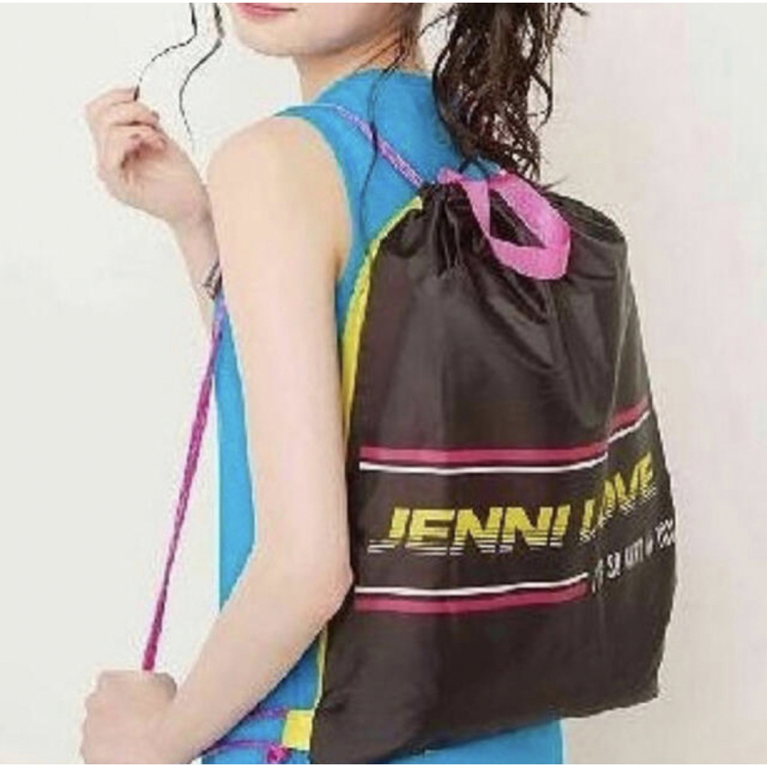 JENNI love(ジェニィラブ)のニコプチ 2019年8月号付録 JENNI love ジェニィラブ ナップサック レディースのバッグ(リュック/バックパック)の商品写真