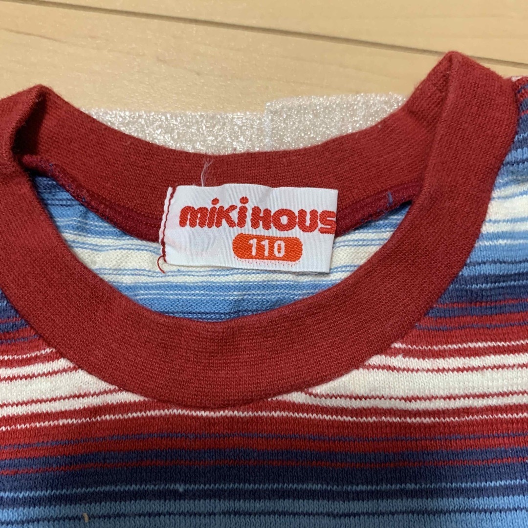 mikihouse(ミキハウス)のミキハウス　長袖　Tシャツ　カットソー キッズ/ベビー/マタニティのキッズ服男の子用(90cm~)(Tシャツ/カットソー)の商品写真