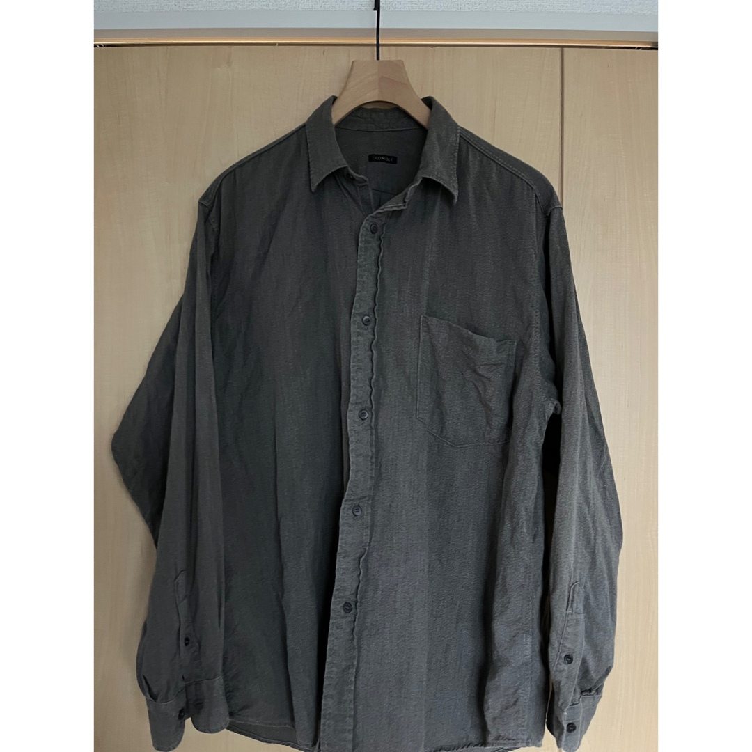 comoli 21SS 杢シルクシャツ サイズ2 - シャツ comoli 21SS 杢シルクシャツ サイズ2 - シャツ