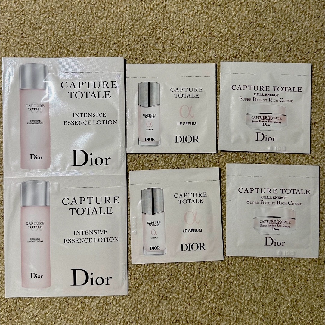 Dior(ディオール)のDiorカプチュールトータル　スキンケア試供品セット コスメ/美容のキット/セット(サンプル/トライアルキット)の商品写真