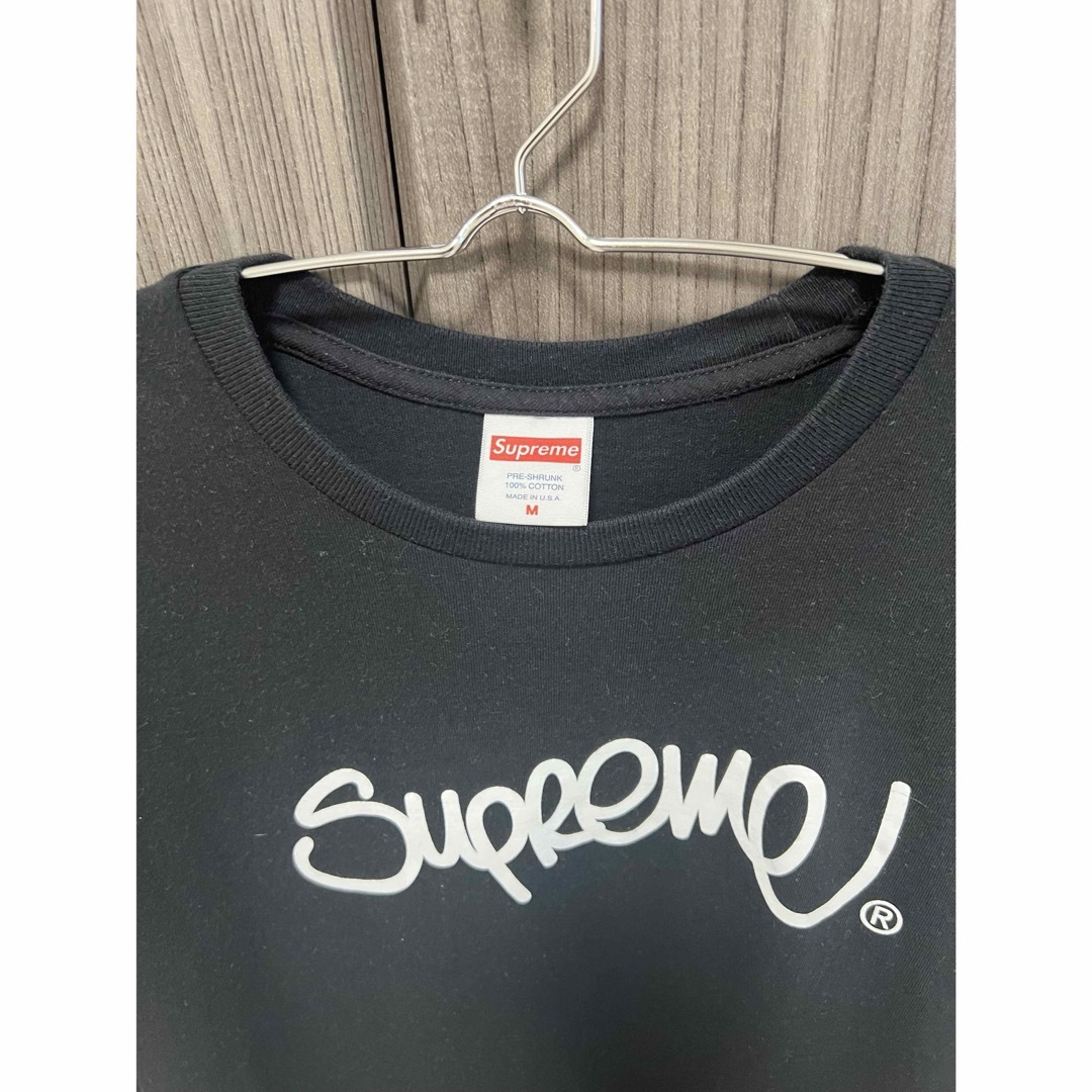 Supreme Handstyle Tee Black M