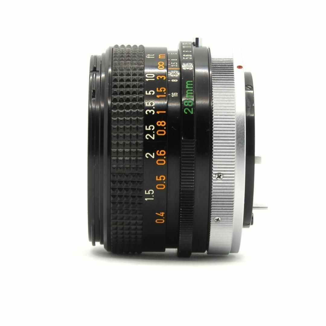 Canon FD 28mm f3.5 S.C.【整備実写済】50139