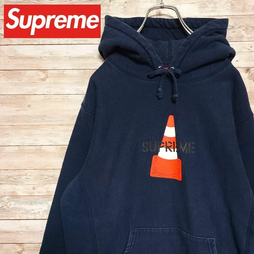 ★Ｎｏ．５８★ 【Ｌ】シュプリーム supreme 即完売のコーンパーカー