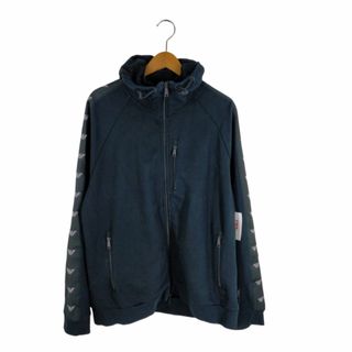 アルマーニ(Emporio Armani) パーカー(メンズ)（ブラック/黒色系）の ...