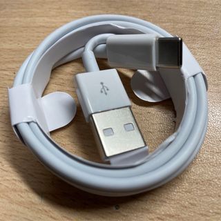 アンドロイド(ANDROID)のUSB A タイプ C 充電、転送ケーブル1m(バッテリー/充電器)