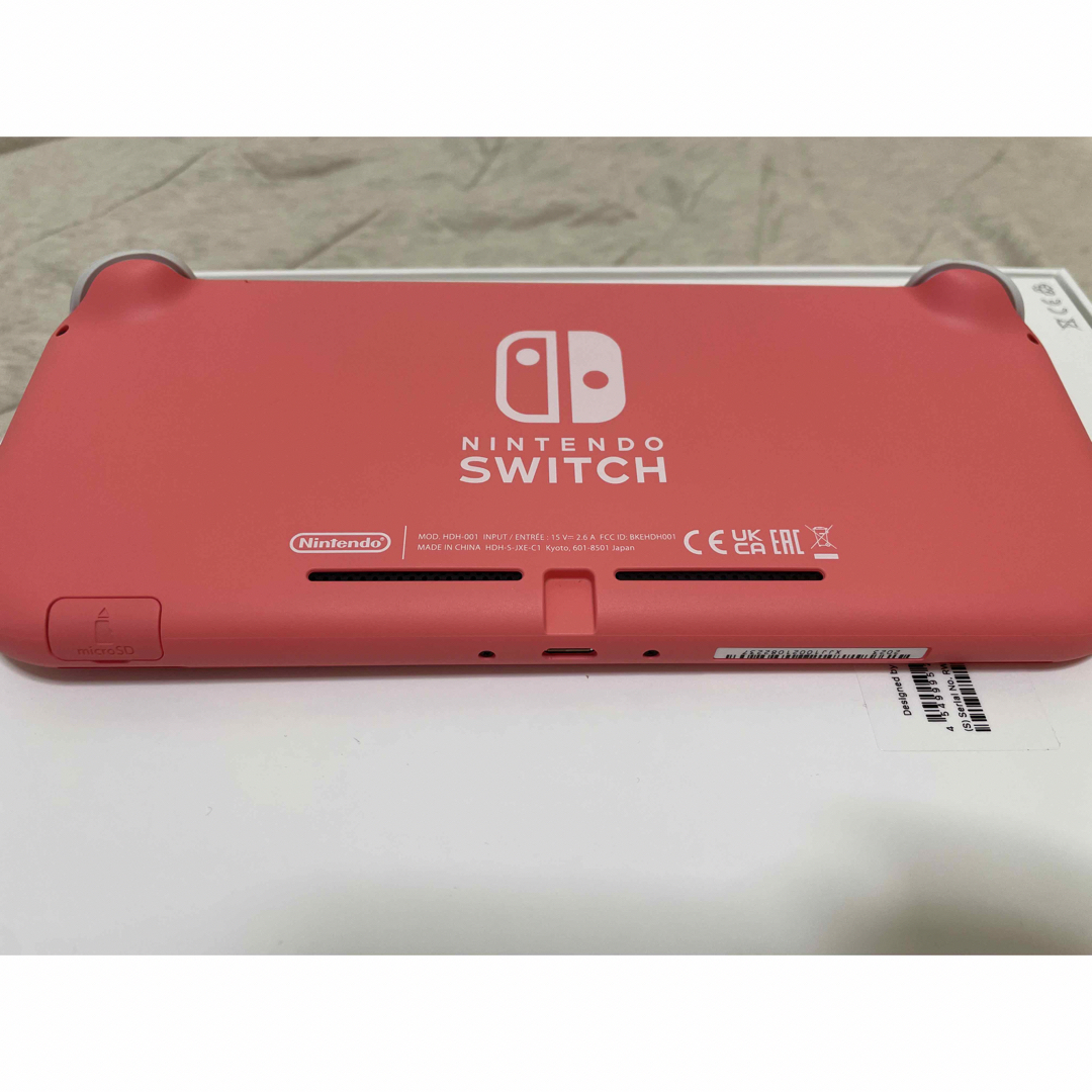 Nintendo Switch - 【美品】Nintendo Switch Lite コーラルの通販 by